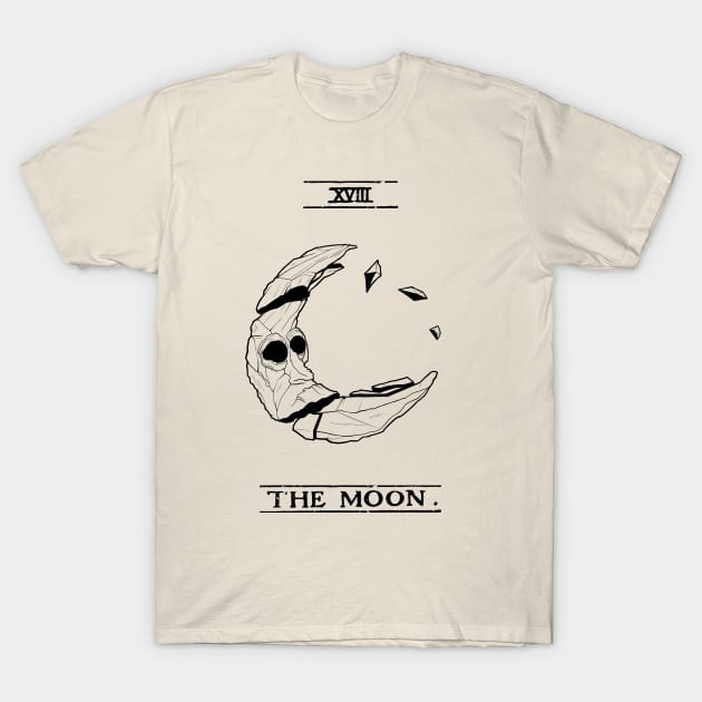 Tarot: The Moon T-Shirt by Jan_Igy